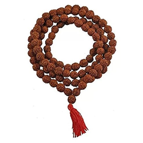 4 Mukhi Rudraksha Mala 51 beads 